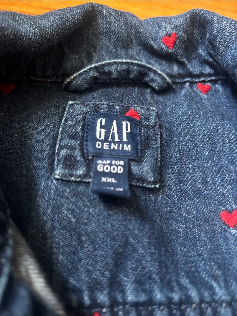 GAP classic button